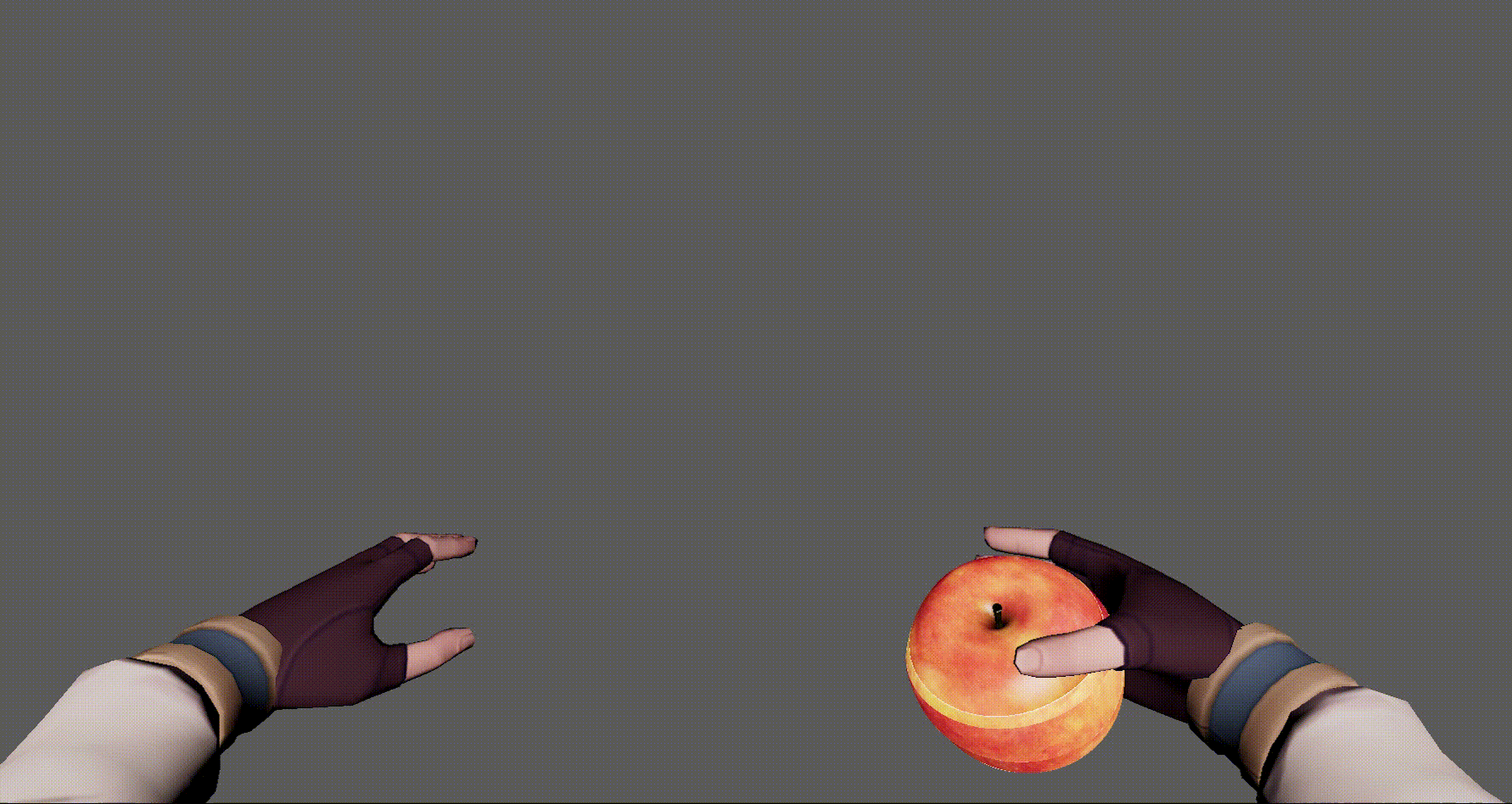 banana pistol idle animation